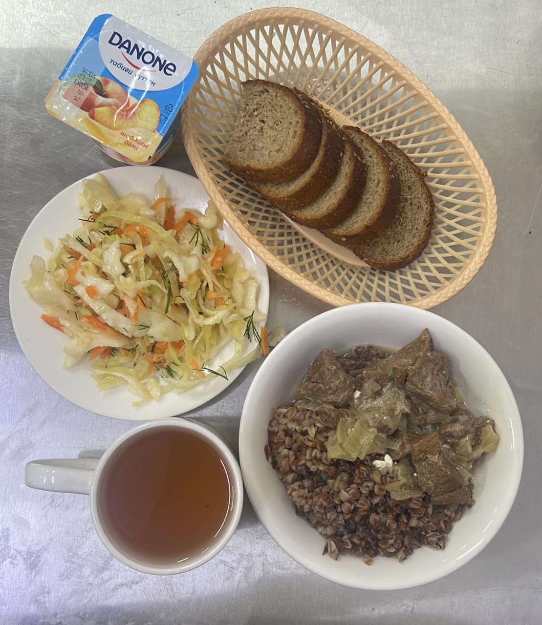 Тегін тамақтануға арналған ас мәзірі.Меню блюд для организации бесплатного питания