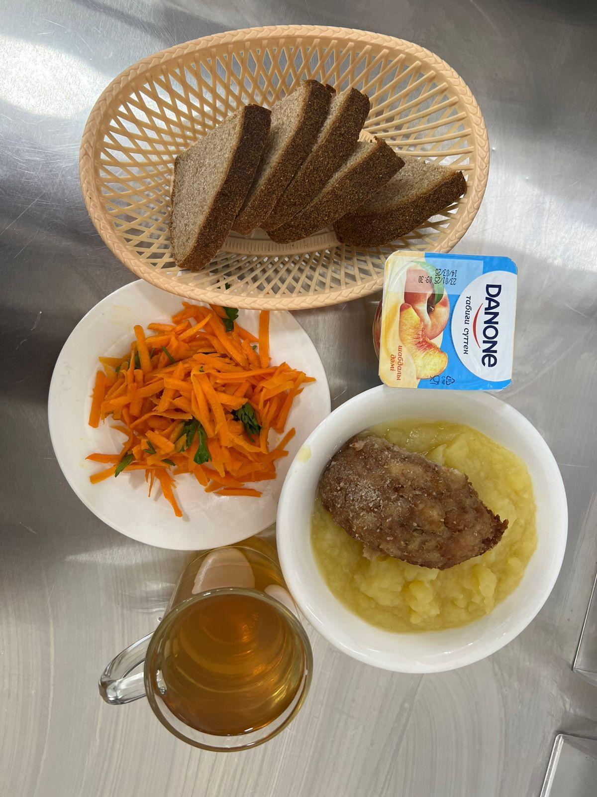 Тегін тамақтануға арналған ас мәзірі.Меню блюд для организации бесплатного питания