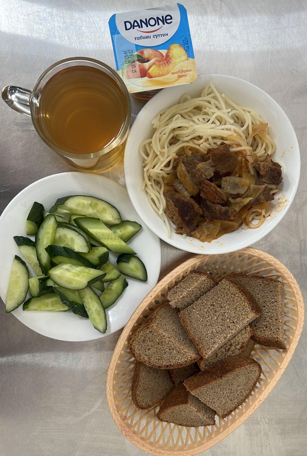 Тегін тамақтануға арналған ас мәзірі.Меню блюд для организации бесплатного питания