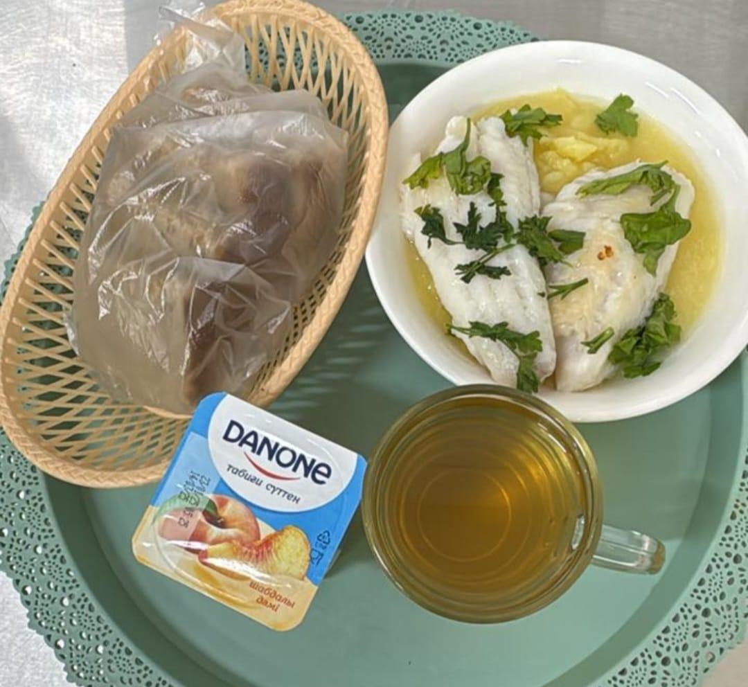 Тегін тамақтануға арналған ас мәзірі.Меню блюд для организации бесплатного питания