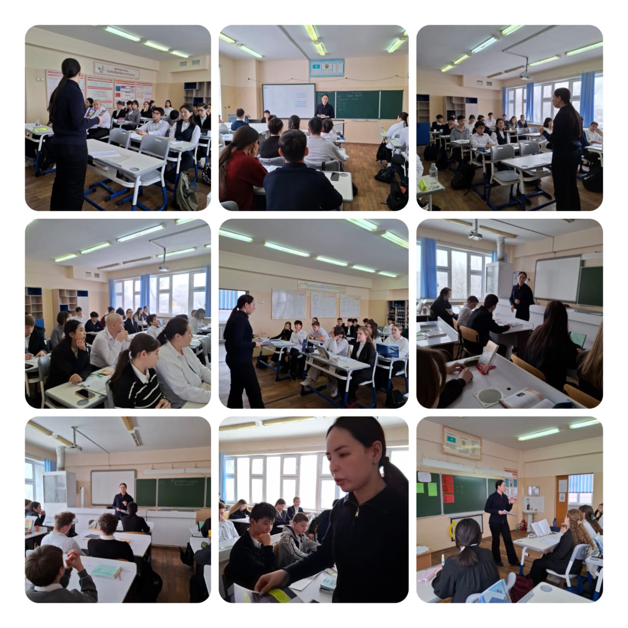 Кәсіптік бағдар беру жұмысы/Профориентационная работа