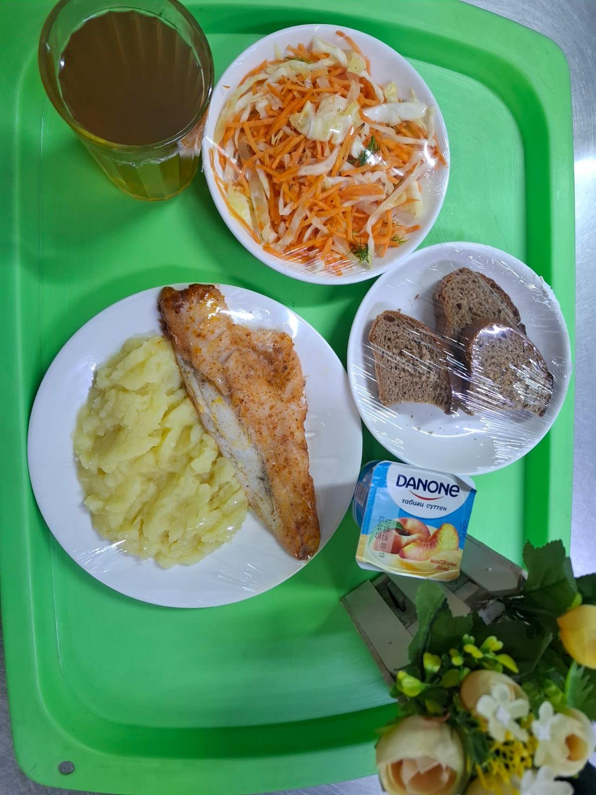 Тегін тамақтануға арналған ас мәзірі.Меню блюд для организации бесплатного питания