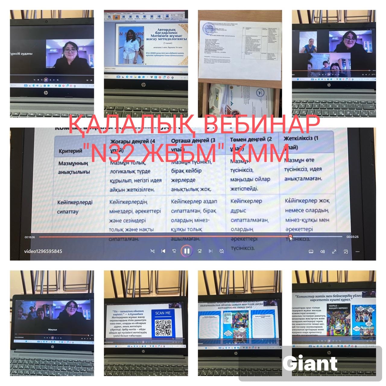 Қалалық вебинар/ Городской вебинар