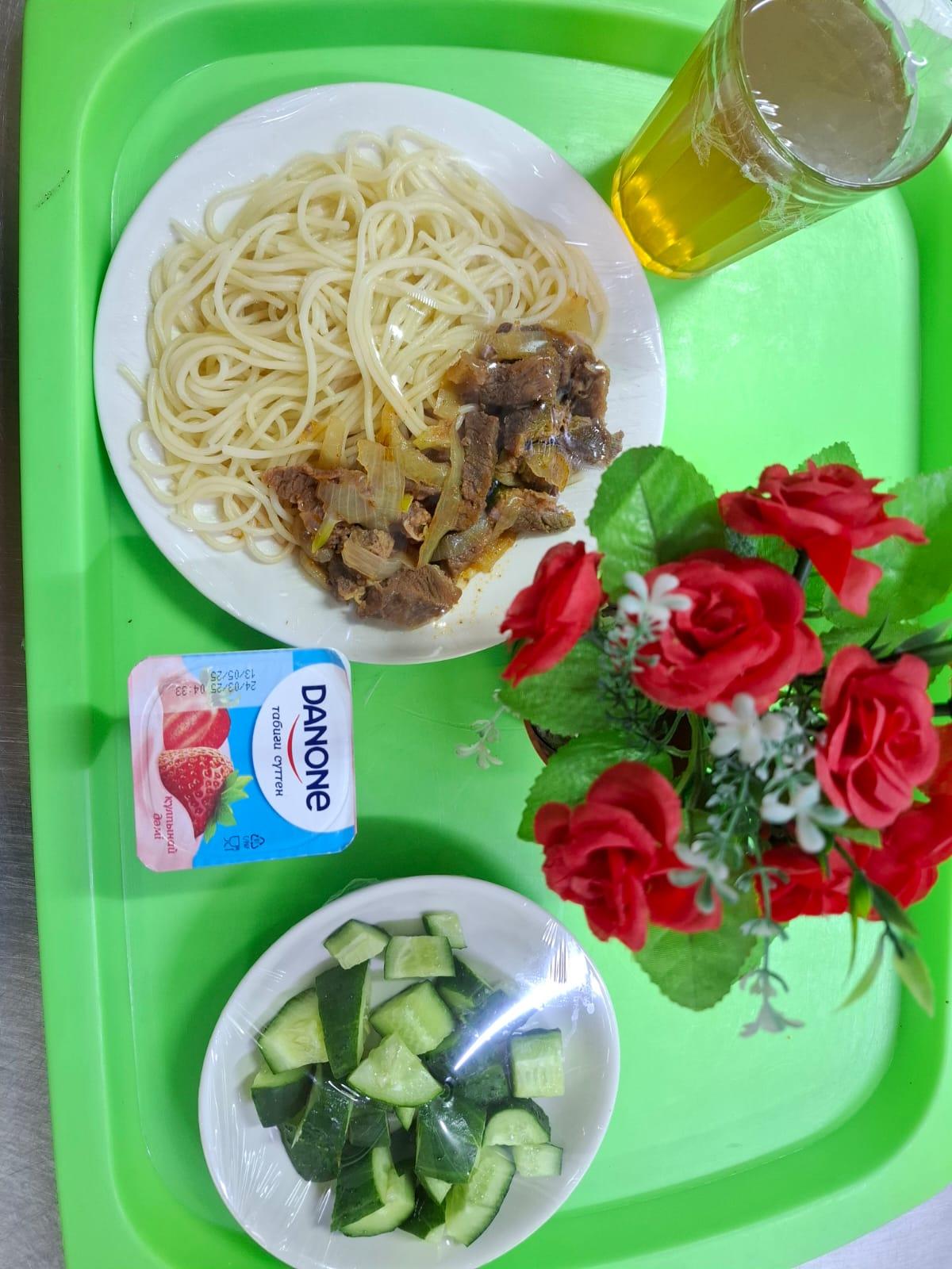 Тегін тамақтануға арналған ас мәзірі.Меню блюд для организации бесплатного питания