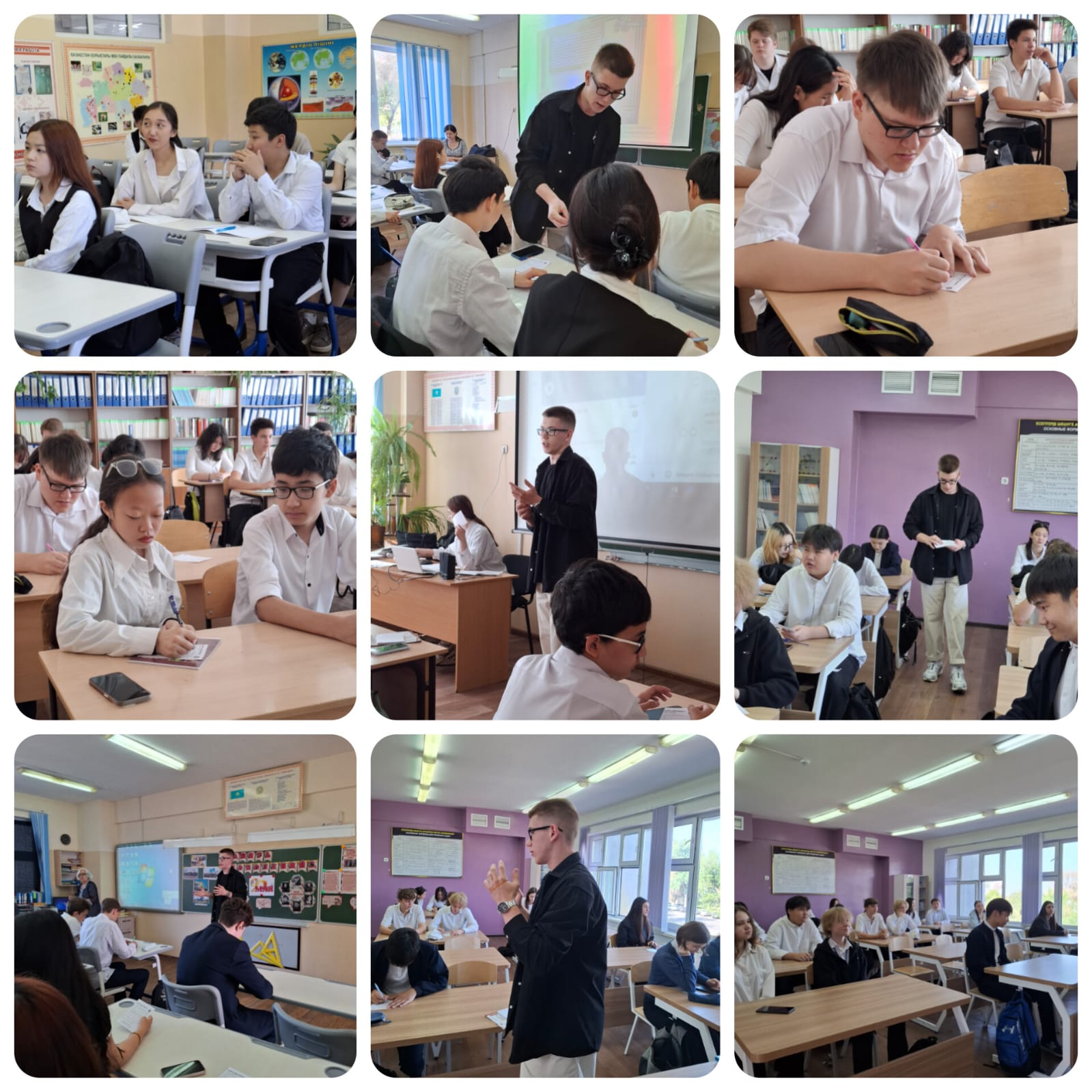 Кәсіптік бағдар беру жұмысы/Профориентационная работа