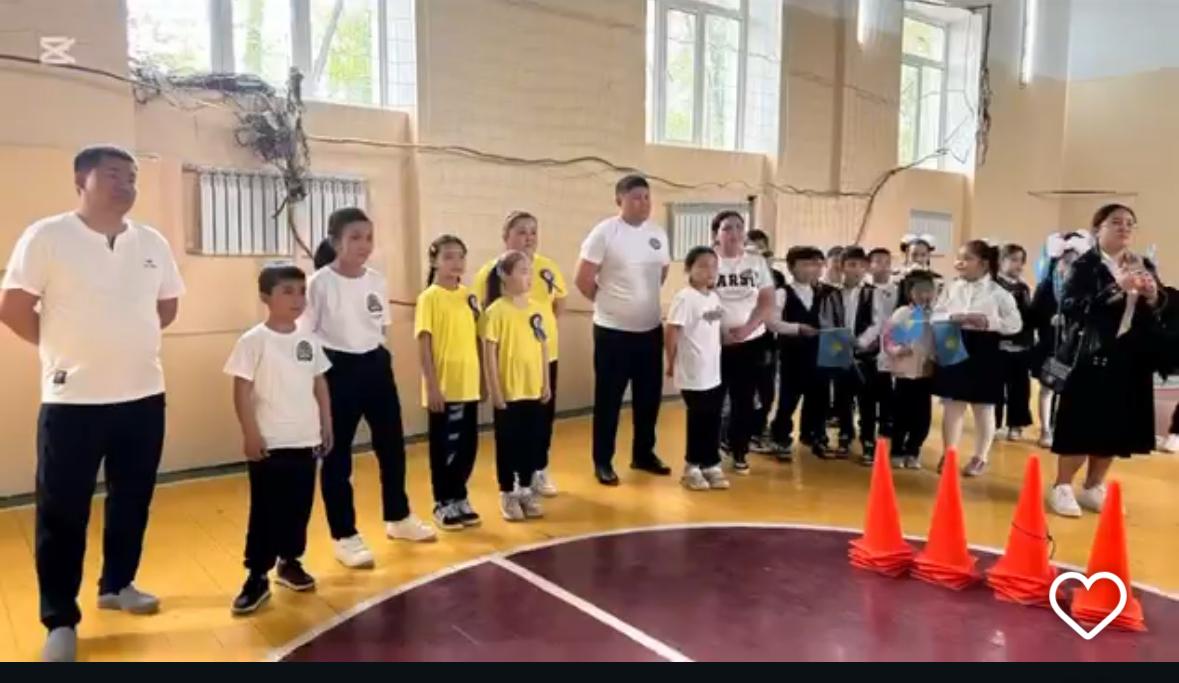 "Көңілді старттар" спорттық іс-шара/"Веселые старты" среди 5-6 х классов