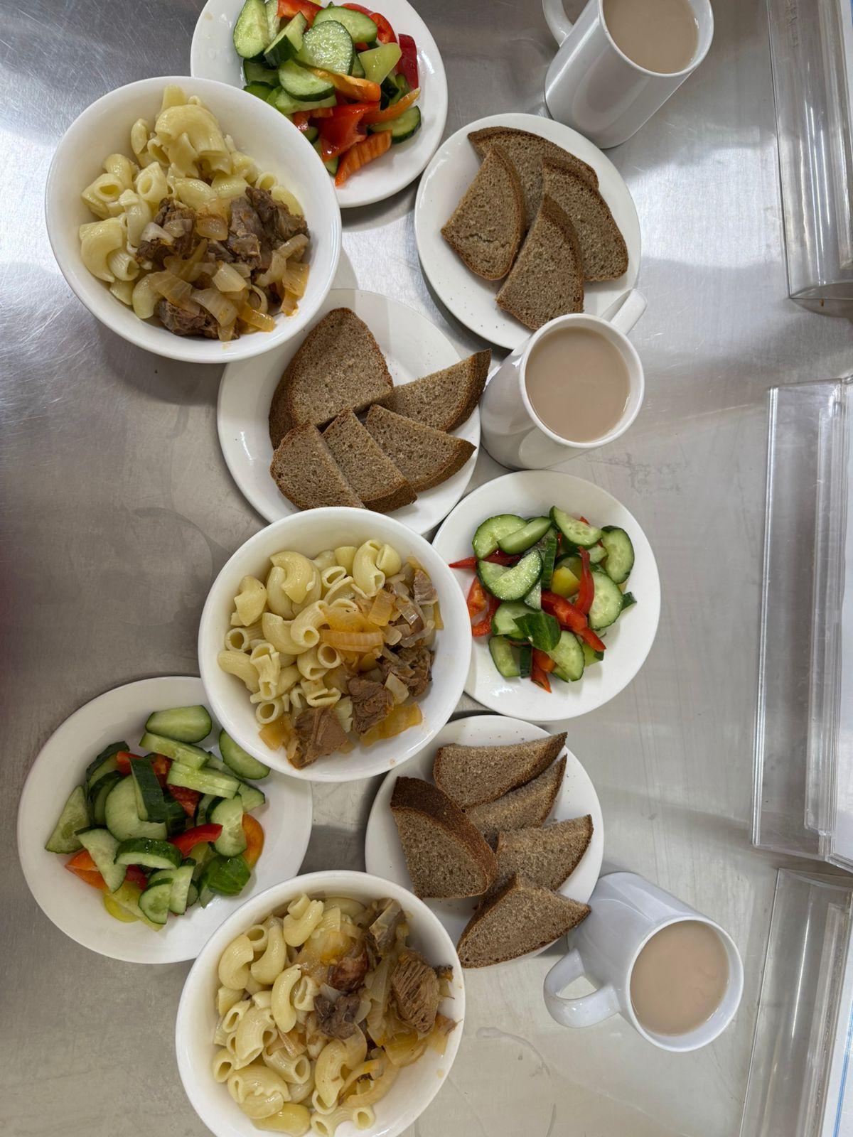 Ас мәзірі/Меню