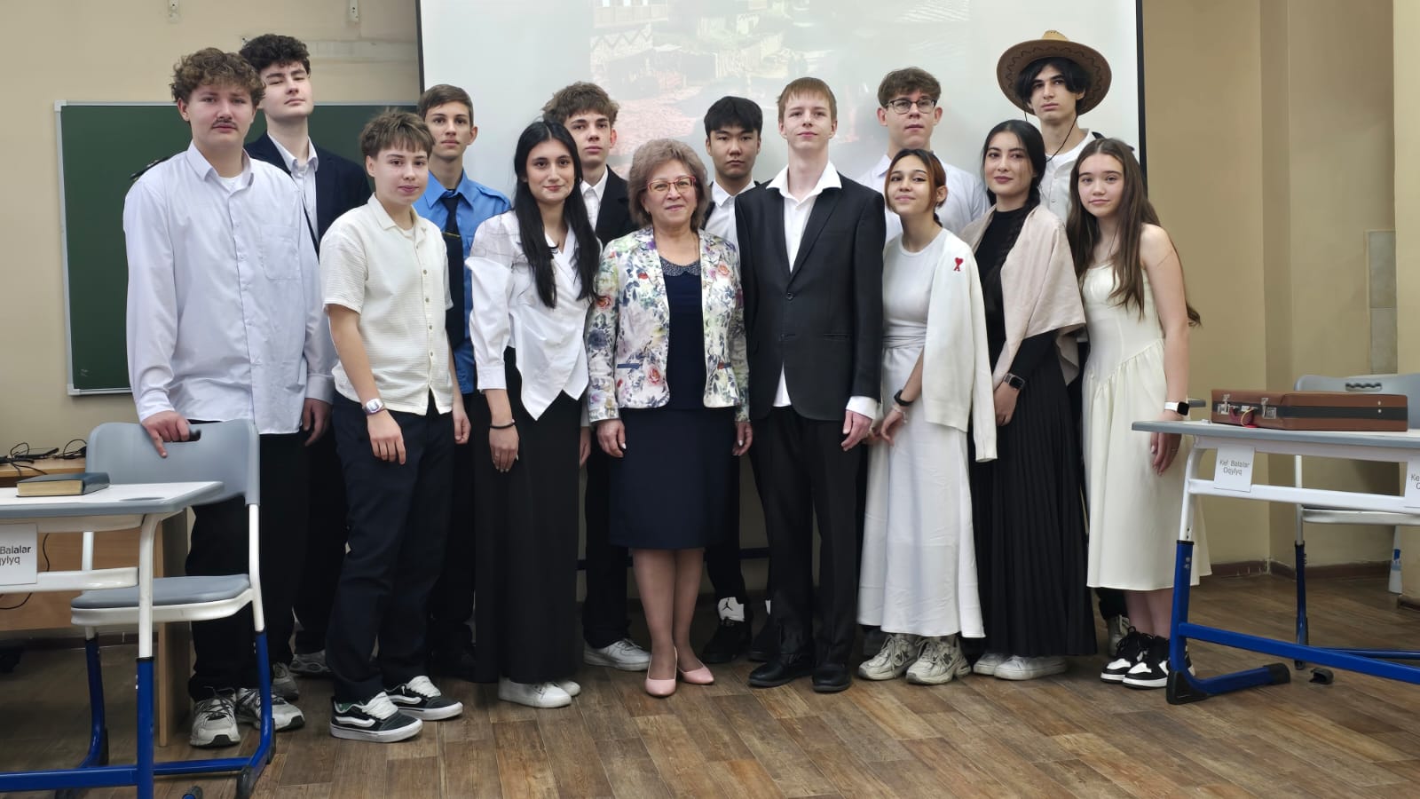 Театрландырылған қойылым./Театрализованное представление