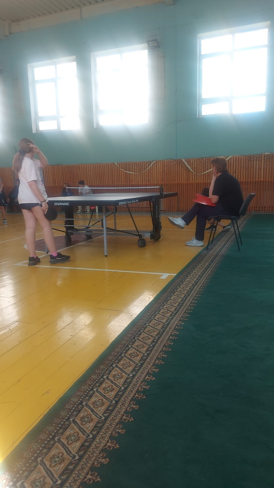 Үстел теннисінен спорт сағаты/ Спортивный час «Настольный теннис»