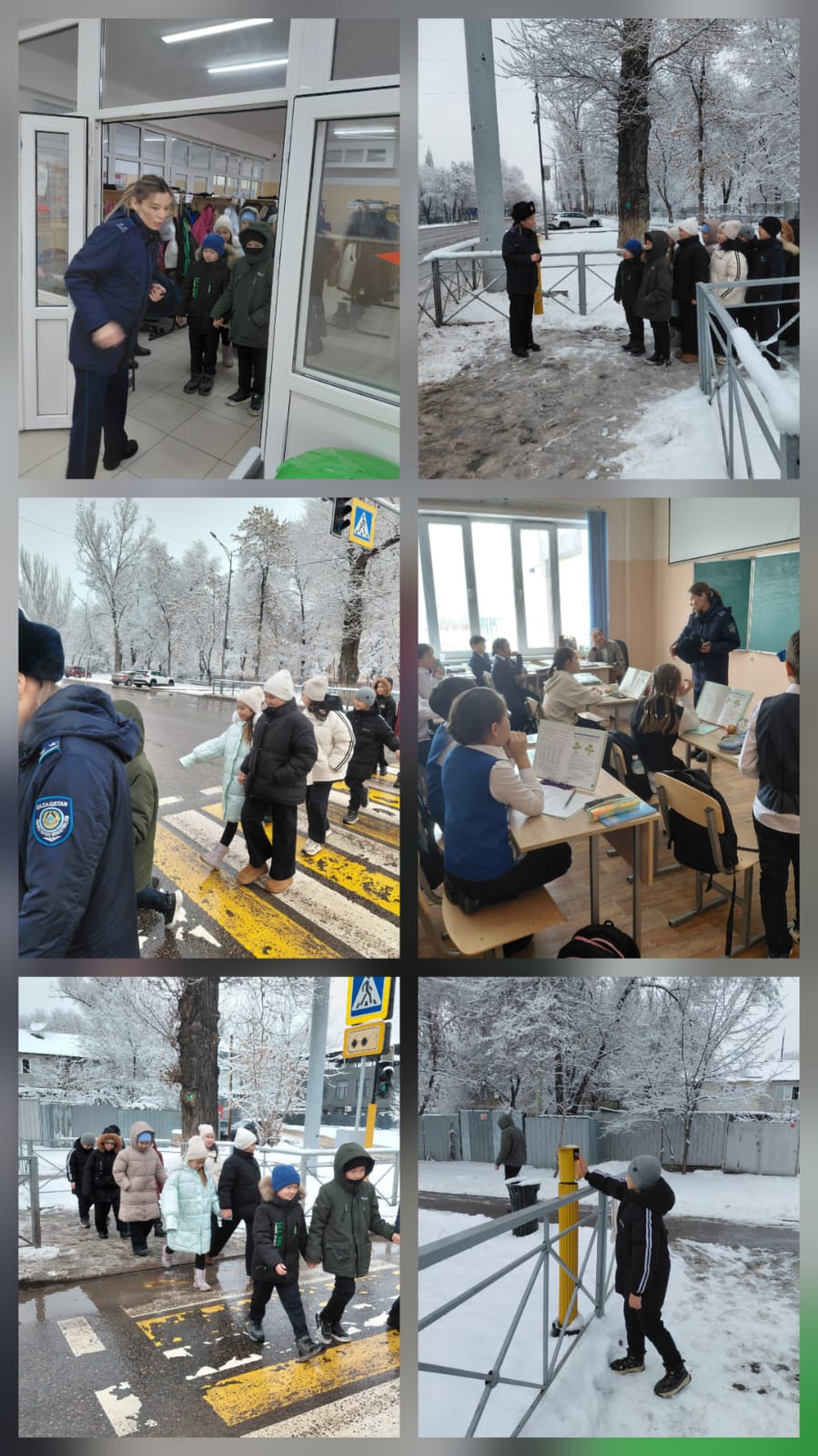 "Жаяу жүргіншінің назарына" жедел алдын алу іс-шарасы/Профилактическое мероприятие ОПМ  «Внимание пешеход»